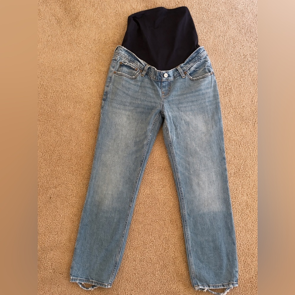 Abercrombie & Fitch Maternity Jeans - Ankle Straight - Size 32/14R